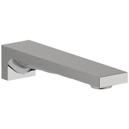 Riobel Reflet 8" Tub Spout Brushed Chrome