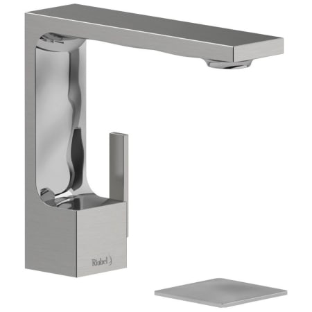 Riobel Reflet 1.2 GPM Single Hole Bathroom Faucet Brushed Chrome
