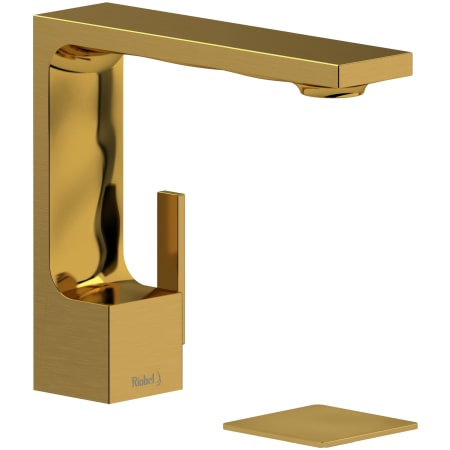 Riobel Reflet 1.2 GPM Single Hole Bathroom Faucet Brushed Gold