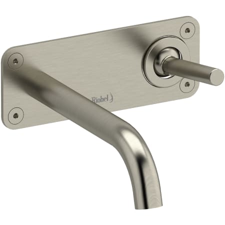 Riobel Riu 1.2 GPM Wall Mounted Centerset Bathroom Faucet Brushed Nickel