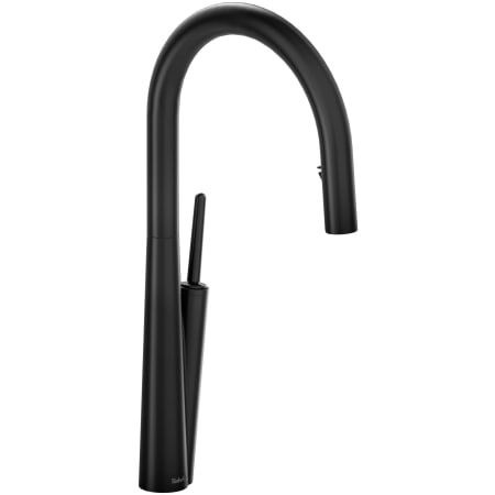 Riobel Solstice 1.75 GPM Single Hole Pull Down Kitchen Faucet Black