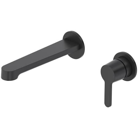 Riobel Nibi 1.2 GPM Wall Mounted Widespread Bathroom Faucet Trim Black