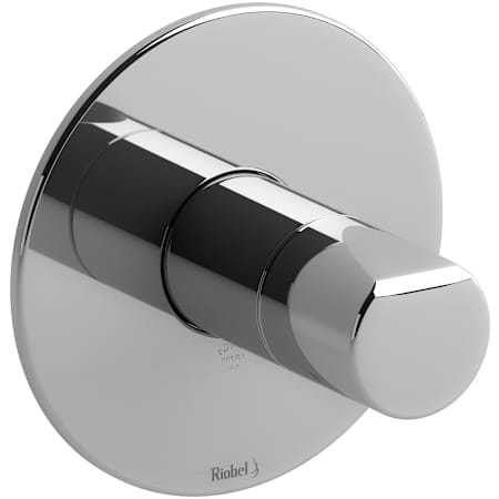 Riobel Parabola Pressure Balanced Valve Trim Only with Single Knob Handle - Less Rough In Chrome