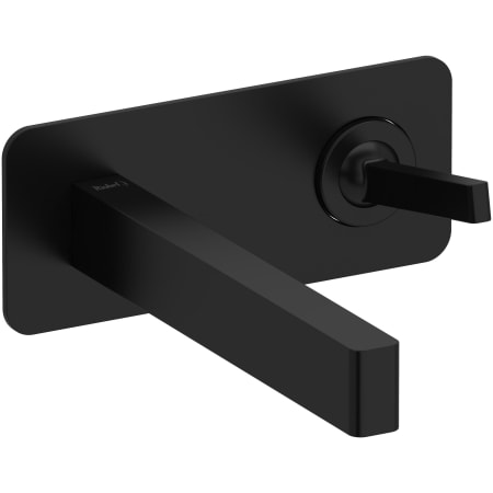 Riobel Paradox 1.2 GPM Wall Mounted Centerset Bathroom Faucet Black