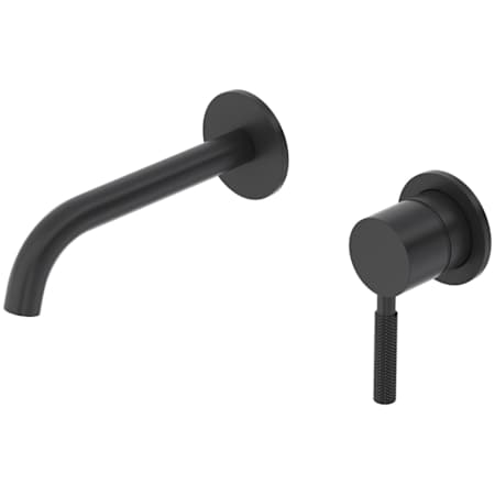 Riobel Riu 1.2 GPM Wall Mounted Widespread Bathroom Faucet Trim - ADA Compliant Black