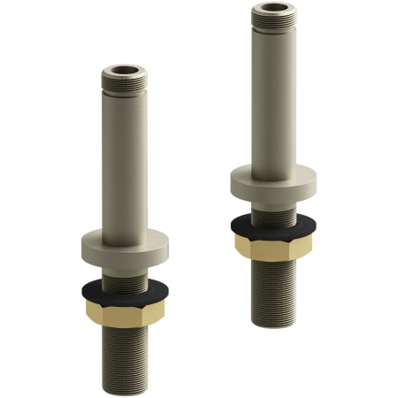 Riobel 4" Deck Mounted Water Supply Lines Brushed Nickel