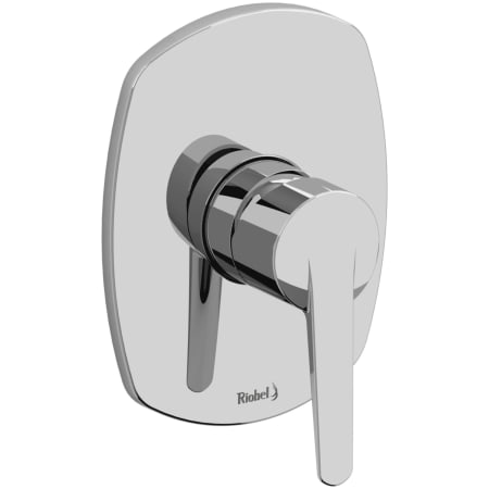 Riobel Venty Pressure Balanced Valve Trim Only with Single Lever Handle - Less Rough In Chrome