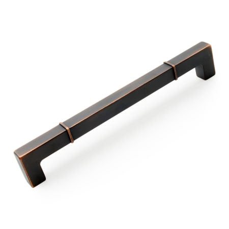 RK International Newbury 8" Center to Center Modern Industrial Cabinet Handle / Drawer Pull Valencia Bronze