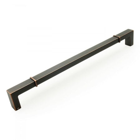RK International Newbury 18" Center to Center Modern Industrial Appliance Handle Pull Valencia Bronze