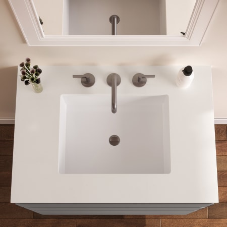 Robern-24-00NB00003-Quartz White (Silestone White Storm) Vanity Top