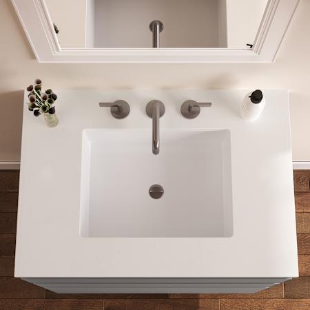 Robern-30-00TB00001-Quartz White (Silestone White Storm) Vanity Top