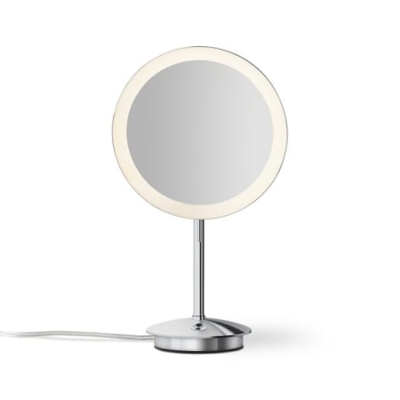 Robern 5-5/16" W x 13-7/16" H Circular Bathroom Mirror Chrome