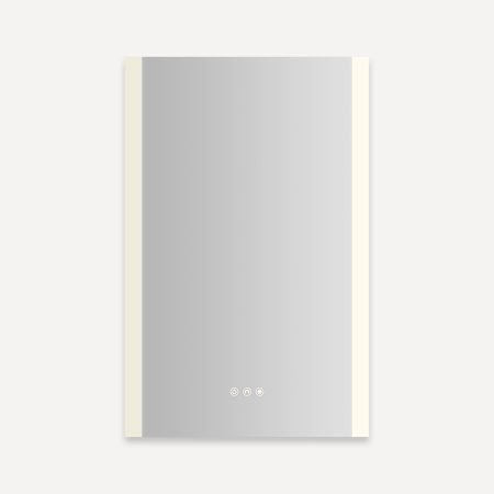 Robern AiO Reserve 19-1/4" x 30" Lighted Frameless Single Door Medicine Cabinet Mirror