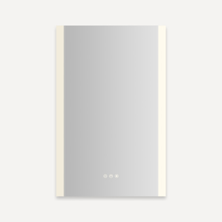 Robern AiO Reserve 19-1/4" x 30" Lighted Frameless Single Door Medicine Cabinet Mirror