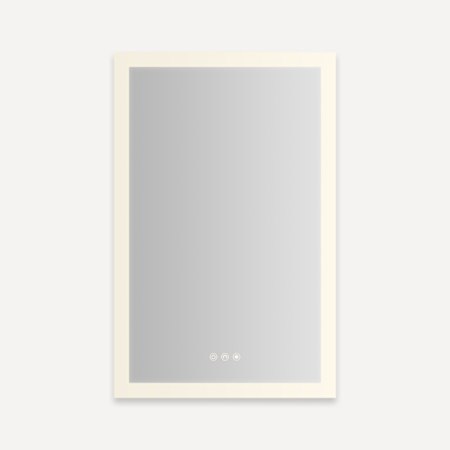 Robern AiO Reserve 19-1/4" x 30" Lighted Frameless Single Door Medicine Cabinet Mirror