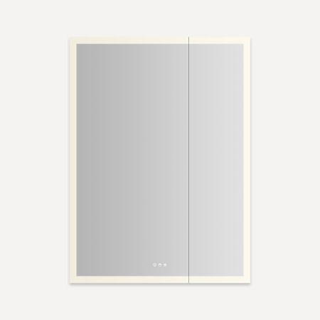 Robern AiO Reserve 35-1/4" x 48" Lighted Frameless Double Door Medicine Cabinet Mirror