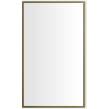 Robern Craft Series 23-1/4" x 39-3/8" Framed Single Door Medicine Cabinet with Soft Close Hinges Aged Brass
