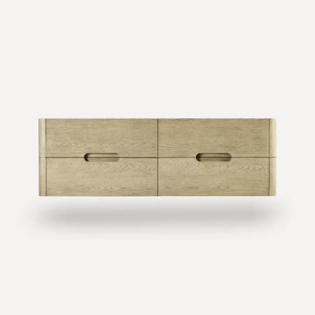 Robern Craft Series 60" Double Wall Mounted Vanity Cabinet Only - Less Vanity Top Rustic Oak