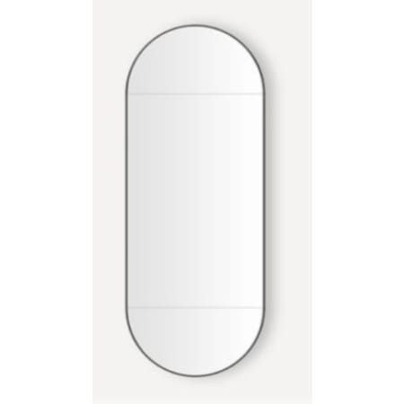 Robern Murray Hill 20" x 50" Pill Medicine Cabinet with Magnification Mirror, Interior Lighting, USB and Electrical Outlets, Slow-Close Hinges, and Push-to-Open Kit Matte Black