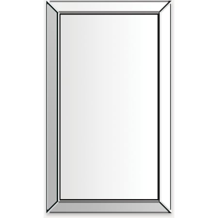Robern Murray Hill 24" x 40-3/4" Framed Single Door Medicine Cabinet with Soft Close Hinges, Interior Lighting, USB Charging Ports, and Electrical Outlets Chrome