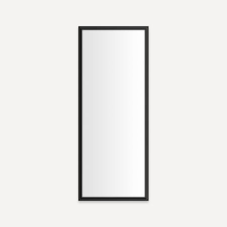 Robern Main Line 15-1/8" W x 39-1/2" H Traditional Rectangular Framed Bathroom Wall Mirror Brushed Black