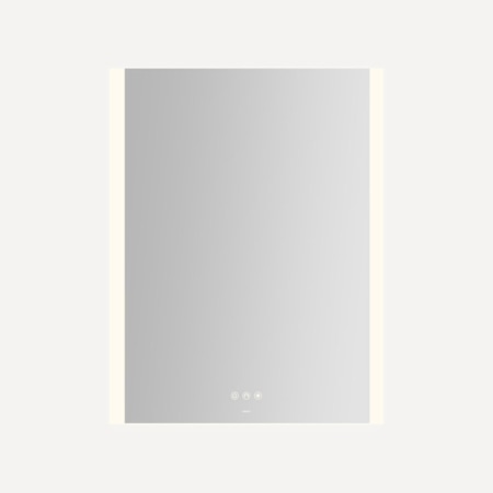 Robern Instinct 23-1/8"W x 29-7/8"H Rectangular Flat Frameless Wall Mounted Bathroom Mirror with LED Lighting Mirror