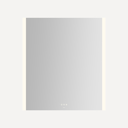 Robern Instinct 35-1/8"W x 39-1/8"H Rectangular Flat Frameless Wall Mounted Bathroom Mirror with LED Lighting Mirror