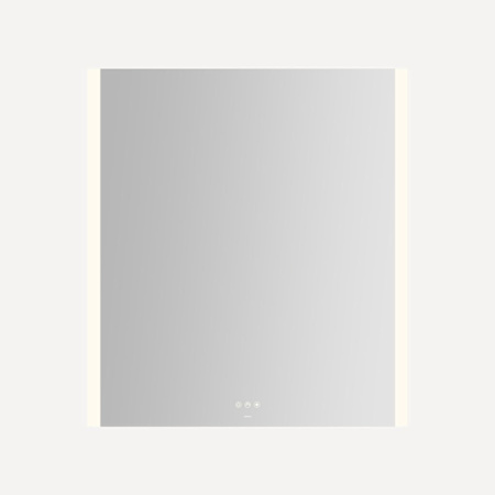 Robern Instinct 35-1/8"W x 39-1/8"H Rectangular Flat Frameless Wall Mounted Bathroom Mirror with LED Lighting Mirror