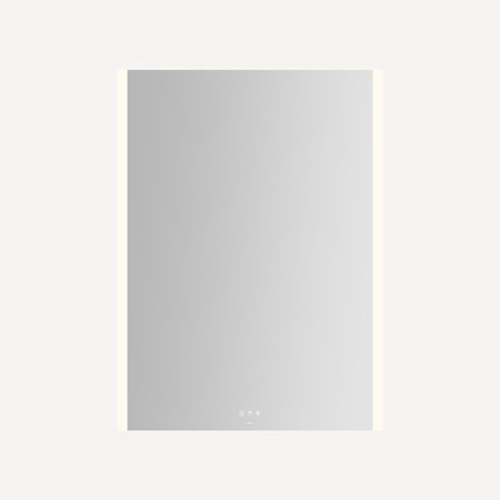 Robern Instinct 35-1/8"W x 47-3/8"H Rectangular Flat Frameless Wall Mounted Bathroom Mirror with LED Lighting Mirror