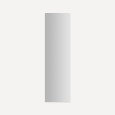 Robern M Series 20" x 70" x 4" Flat Plain Single Door Medicine Cabinet with Left Hinge and Magnetic Organization Mirrored