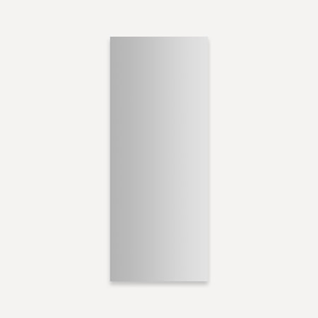 Robern Modular Mirrors 11-1/4" W x 30" H Modern Rectangular Aluminum Frameless Bathroom Wall Mirror Mirrored