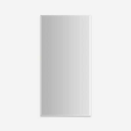 Robern M Series Reserve 19-1/4" x 39-3/8" Frameless Single Door Medicine Cabinet Mirrored
