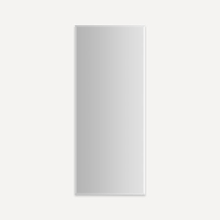 Robern M Series Reserve 19-1/4" x 48" x 4" Left Swinging Frameless Single Door Medicine Cabinet with Soft Close Hinges Beveled Edge