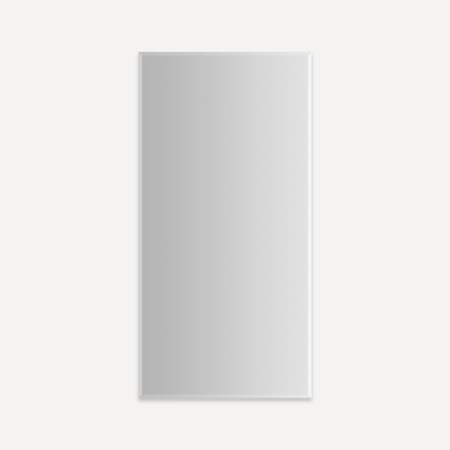 Robern M Series Reserve 23-1/4" x 48" x 6" Right Swinging Frameless Single Door Medicine Cabinet with Soft Close Hinges Beveled Edge