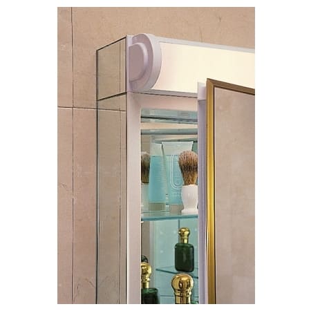Robern Main Line 40" x 6" Semi-Recessed Side Kit Plain
