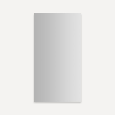 Robern PL Portray 15-1/4" x 30" Frameless Single Door Medicine Cabinet with Slow Close Hinges Mirrored