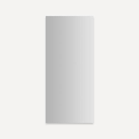 Robern PL Portray 15-1/4" x 36" Frameless Single Door Medicine Cabinet with Slow Close Hinges Mirrored
