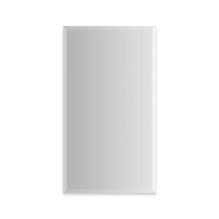 Robern PL Portray 15-1/4" x 39-3/8" Beveled Frameless Single Door Medicine Cabinet with Slow Close Hinges Mirrored