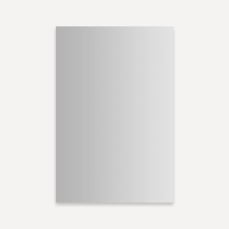 Robern PL Portray 19-1/4" x 30" Frameless Single Door Medicine Cabinet with Slow Close Hinges, Magnification Mirror, Interior Lighting, and USB/Electrical Outlets Mirrored