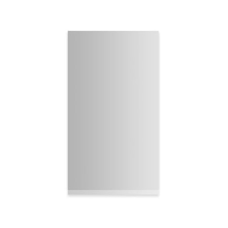 Robern PL Portray 19-1/4" x 36" Frameless Single Door Medicine Cabinet with Slow Close Hinges Mirror