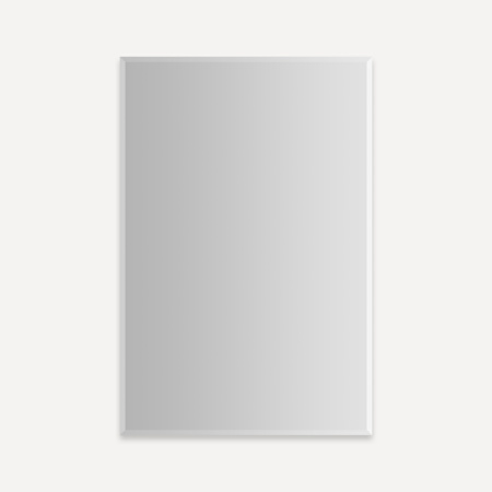 Robern PL Portray 23-1/4" x 36" Beveled Frameless Single Door Medicine Cabinet with Slow Close Hinges Beveled Edge