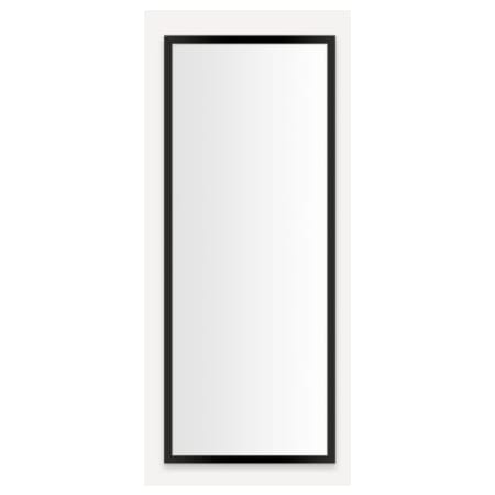 Robern Profiles 15-1/4" x 39-3/8" Framed Single Door Medicine Cabinet with Reversible Hinge Matte Black