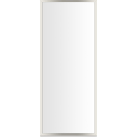 Robern Profiles 19-1/4" x 48" Lighted Framed Single Door Medicine Cabinet Polished Nickel