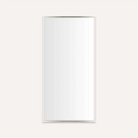 Robern Profiles 23-1/4" x 48" Framed Single Door Medicine Cabinet Polished Nickel