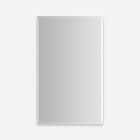 Robern R3 16" x 26" x 4" Beveled Single Door Medicine Cabinet with Reversible Hinge Beveled Edge