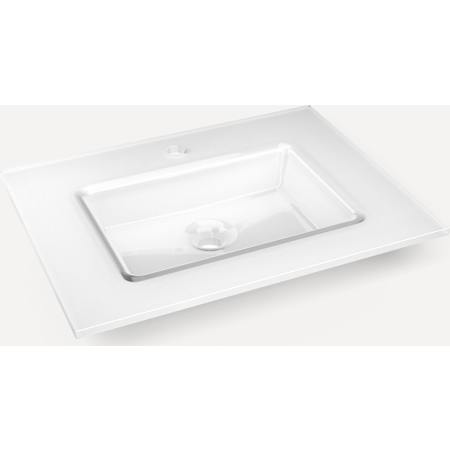 Robern Vanity Tops 25" Glass Vanity Top White