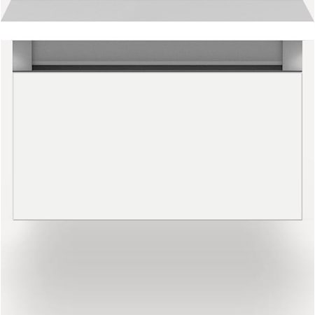 Robern Cartesian 12" Single Wall Mounted Vanity Cabinet - Less Vanity Top White