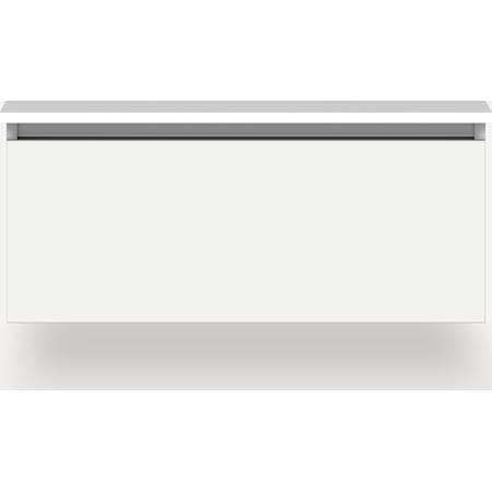 Robern Cartesian 36" Single Wall Mounted Vanity Cabinet - Less Vanity Top with Full Drawer White