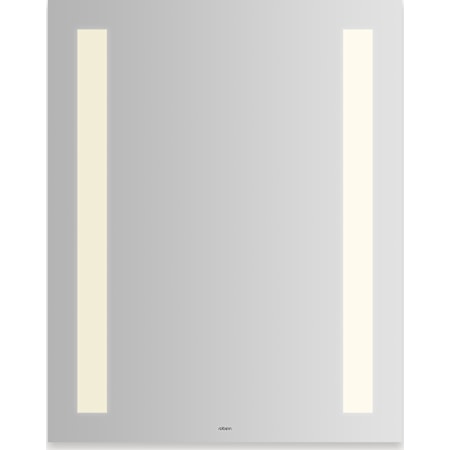 Robern Vitality 24" W x 30" H Rectangular Frameless Bathroom Mirror with Light N/A