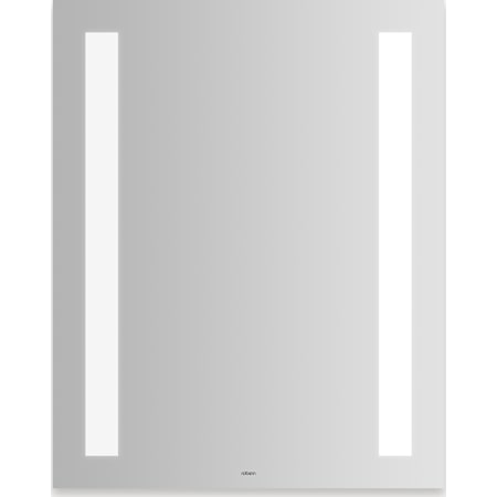 Robern Vitality 24" W x 30" H Rectangular Frameless Bathroom Mirror with Light N/A